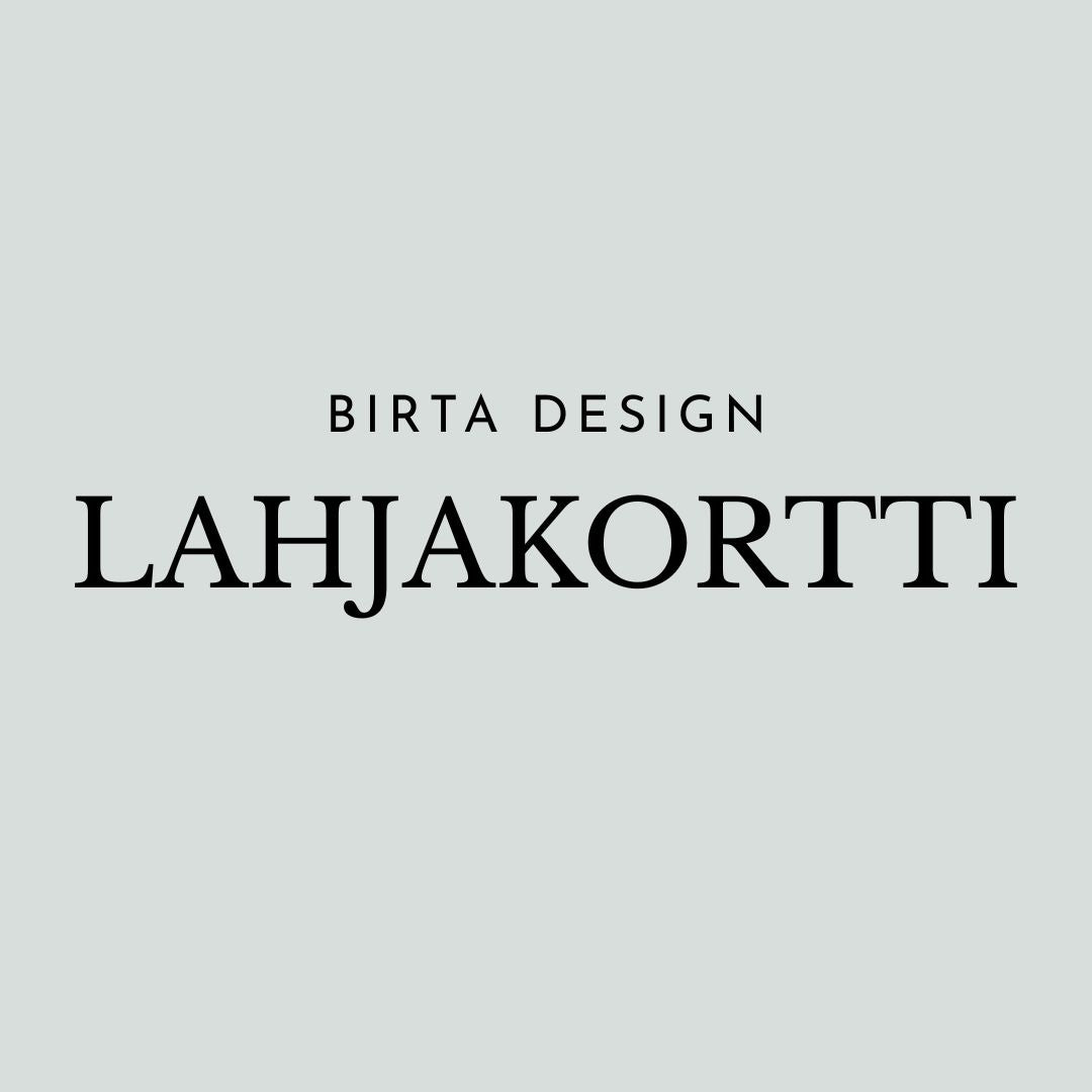 Birta Design Lahjakortti