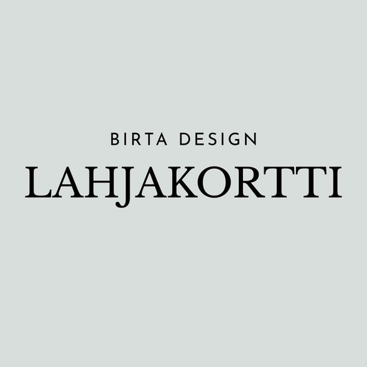 Birta Design Lahjakortti